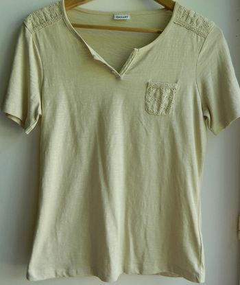T shirt manches courtes T 34/36 "Damart" neuf