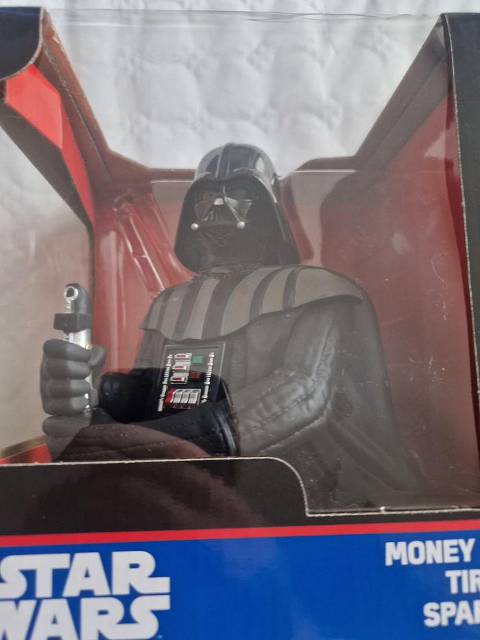 Tirelire Figurine Buste Dark Vador Star Wars Noir Collector - photo numéro 2