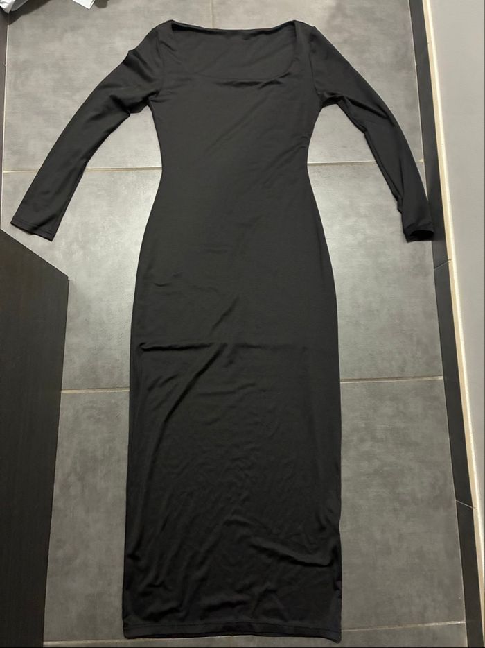 robe longue noir