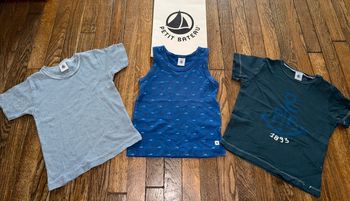 Lot 3 tshirts petit bateau 3 ans
