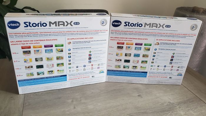Storio Max 2.0 Tablette Éducative Vtech Bleu + Rose. - photo numéro 2