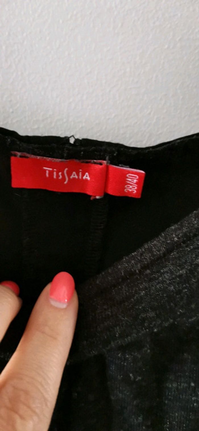 Blouse bi matière - photo numéro 2