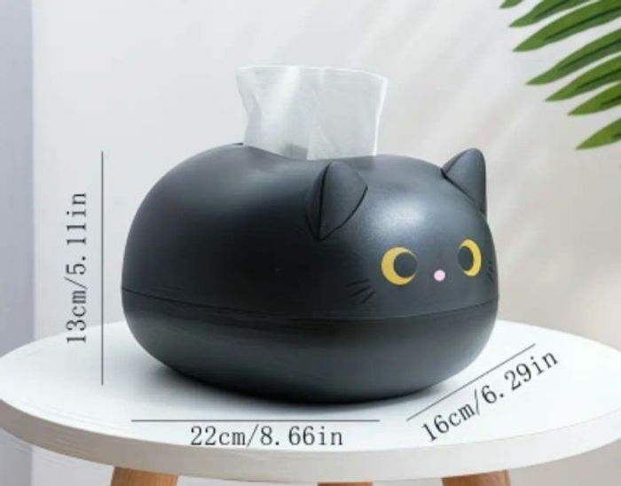 Boite à mouchoir chat - photo numéro 2