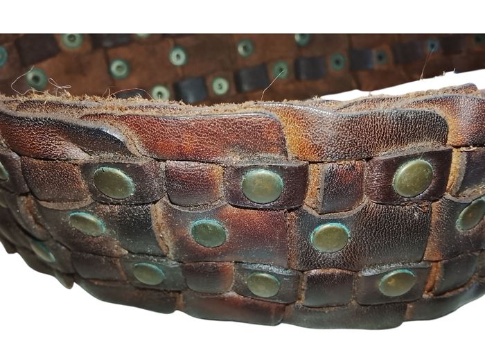Ceinture Cuir Clouté - photo numéro 3