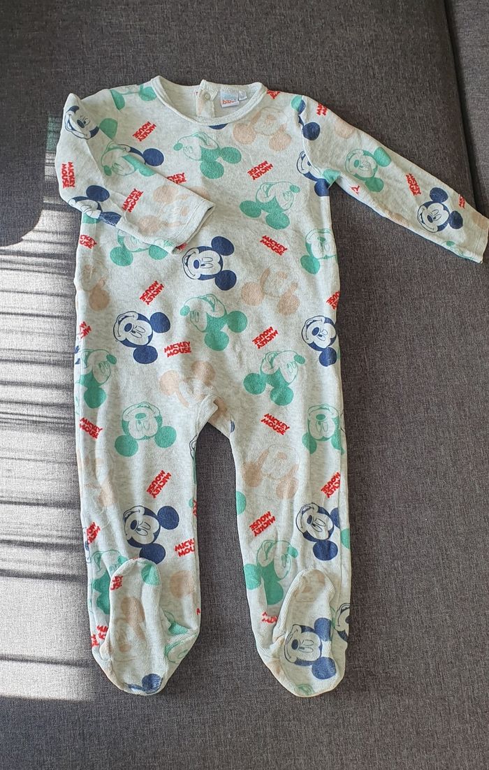 Pyjama mixte 1 pièce Mickey Mouse - photo numéro 6