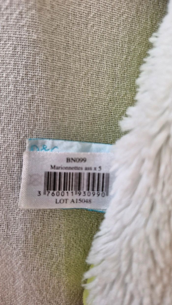 Doudou marionnette hippopotame Babynat - photo numéro 7