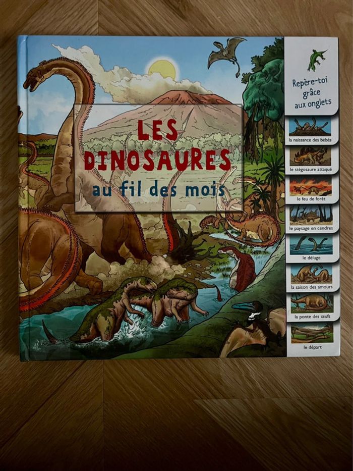 Les dinosaures au fil des mois