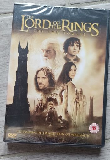 🦌 DVD the Lord of the rings the two towers 🦌
