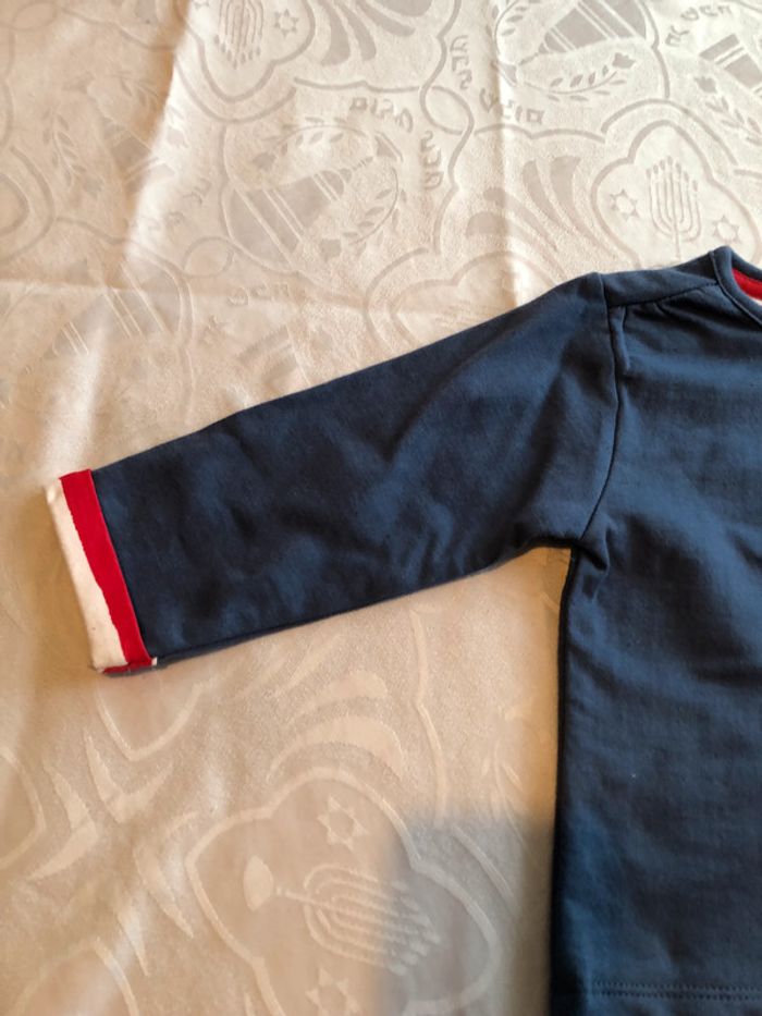 Gilet Minnie bleu neuf taille 6 mois - photo numéro 3