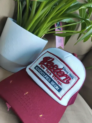 Casquette Trucker Western rouge
