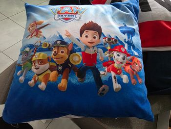 Housse de coussin paw patrol 40x40 cm