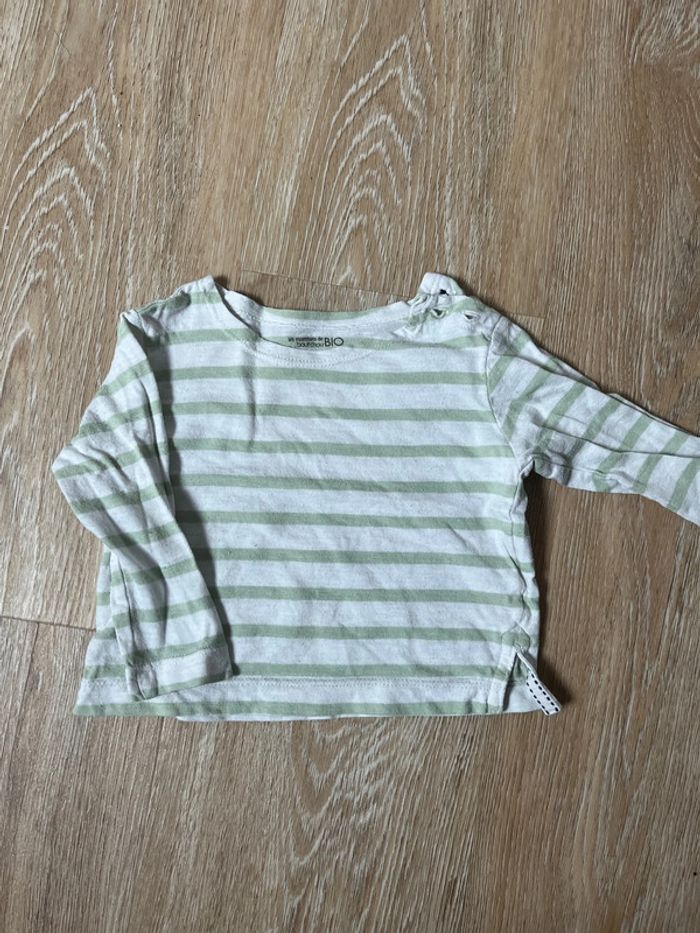 Teeshirt manches longues 6mois