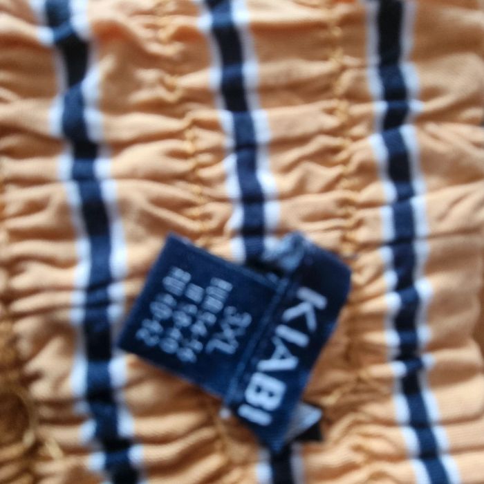 Pantalon neuf sans étiquette toile 3xl jaune marine - photo numéro 5