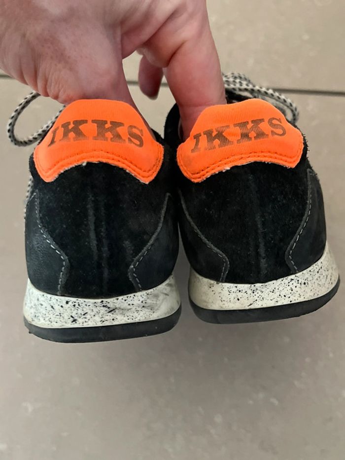 Baskets marine et noire Ikks garçon 32 - photo numéro 3