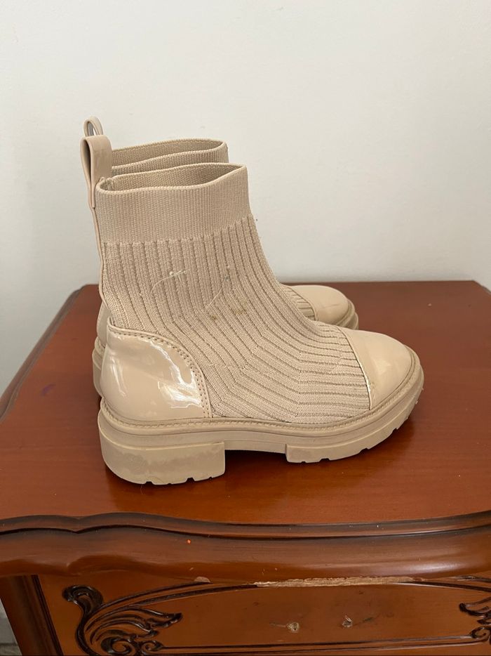 Bottines Beiges Pour Filles taille 29 - photo numéro 3
