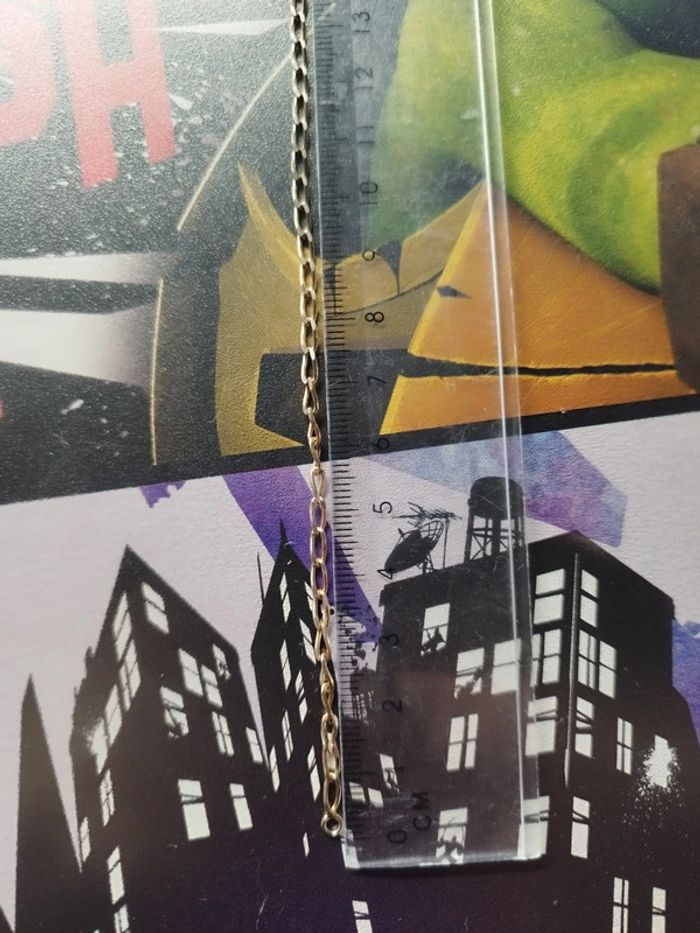 Chaîne en argent massif pour collier