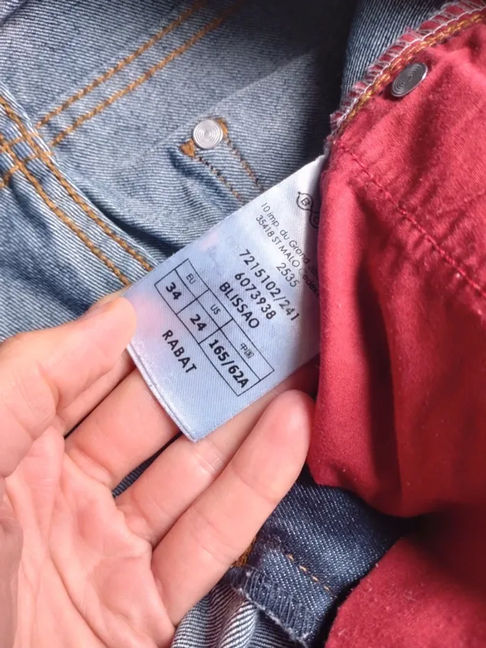 Jean femme Regular Fit Bonobo taille 34 XS - photo numéro 3