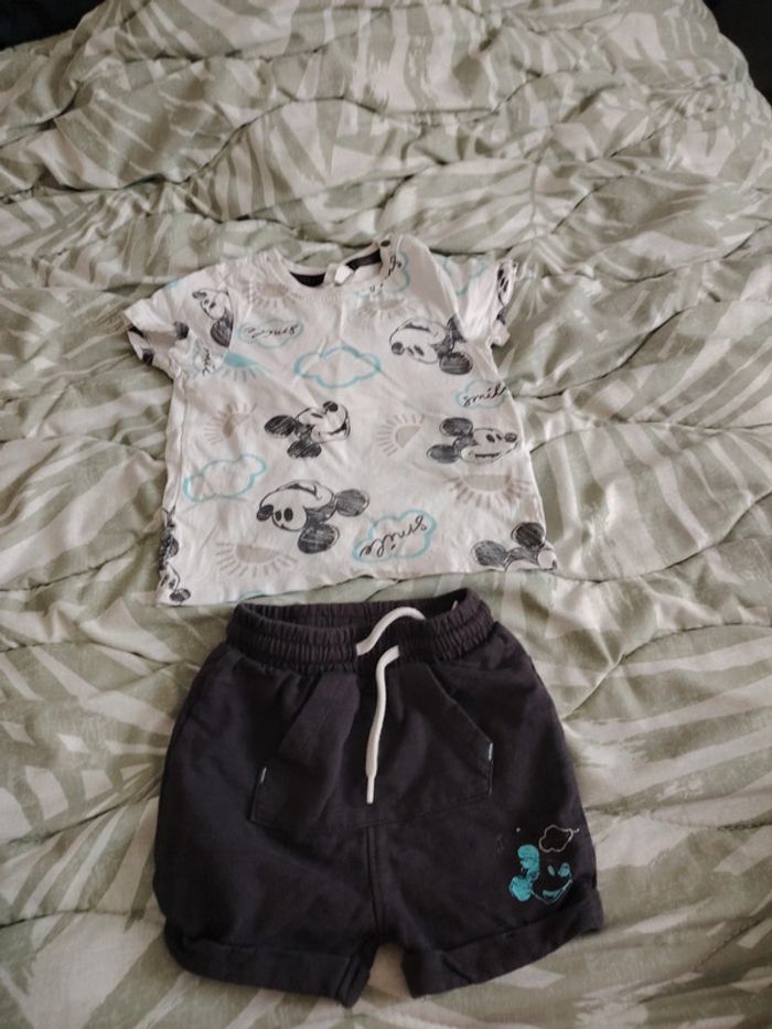 Ensemble mickey 18 mois