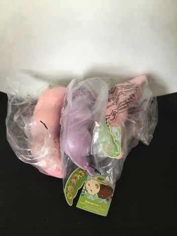 Lot 3 poupées bébés surprises Pea Pod Babies haricots à collectionner