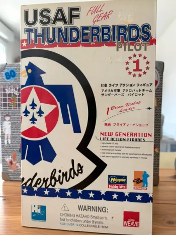 Figurine USAF Thunderbirds Pilot Brian Bishop