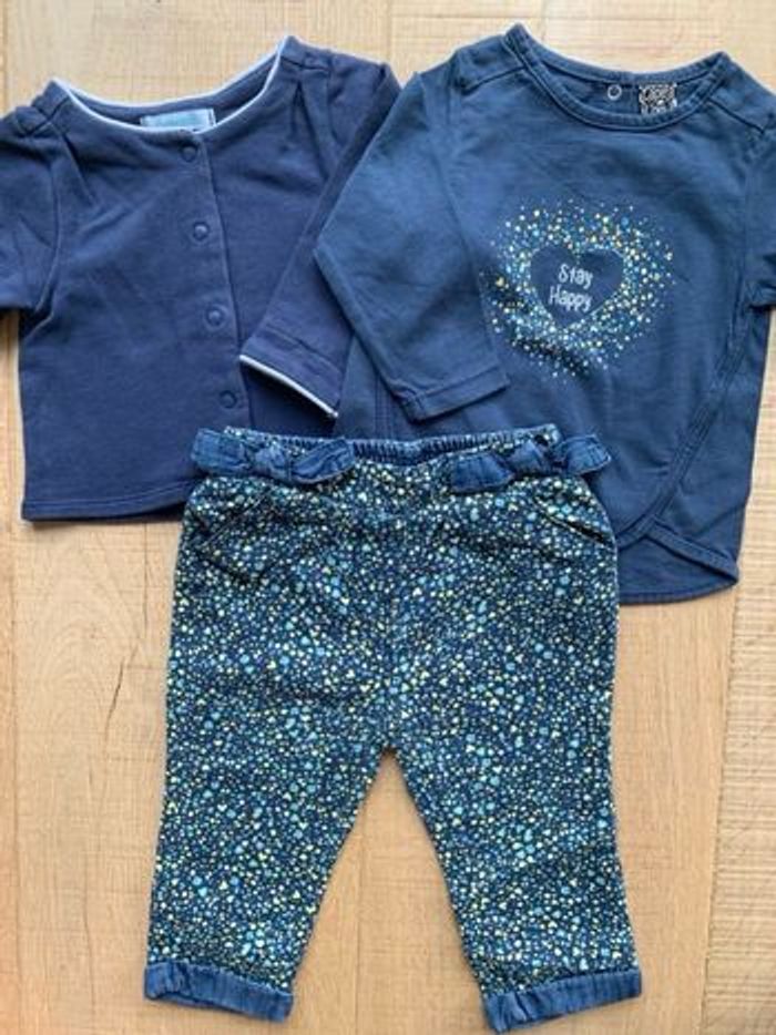 Ensemble 3 pièces en 6 mois