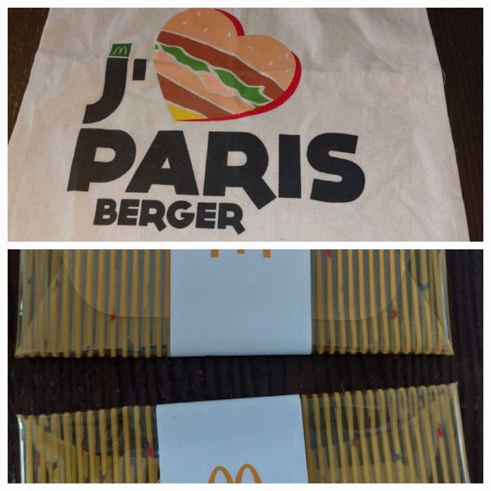 2 trousse McDonald et 1 sac McDonald