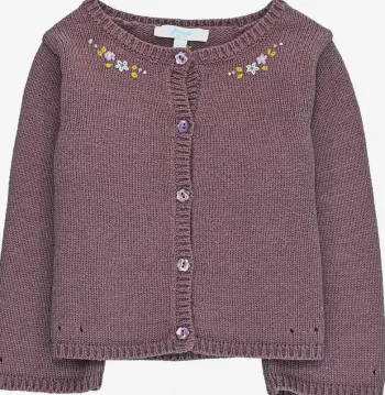 Cardigan 12 mois en coton, laine et alpaga Jacadi