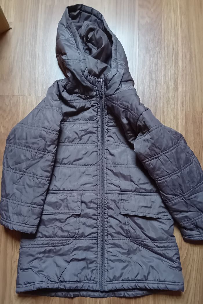 Manteau/doudoune gris 4 ans