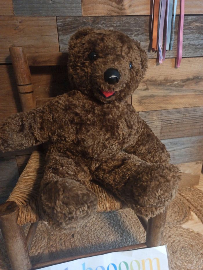 peluche ours Nounours bonne nuit les petits tbe - photo numéro 5
