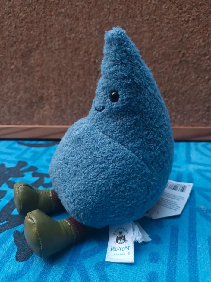 Peluche goutte d'eau heureuse - photo numéro 5