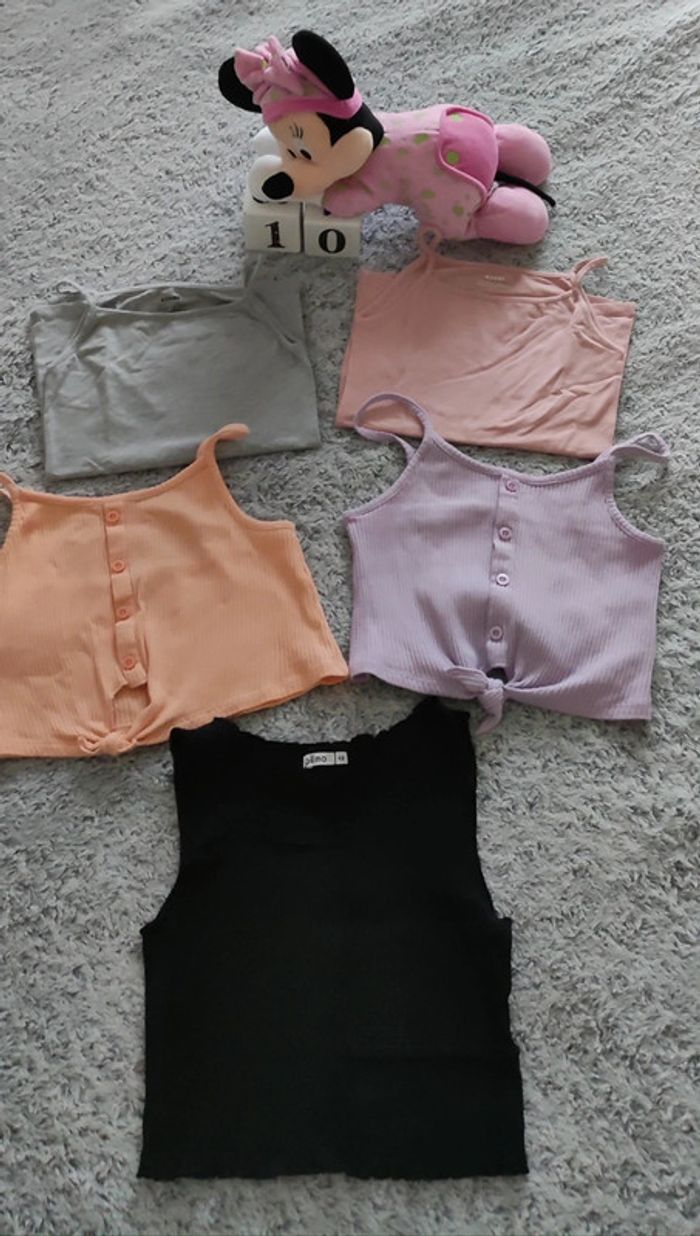 Débardeurs T:10ans.