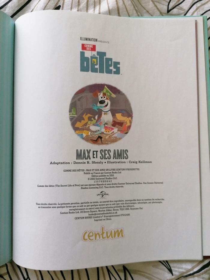 Livre Comme des bêtes Max et ses amis - photo numéro 2