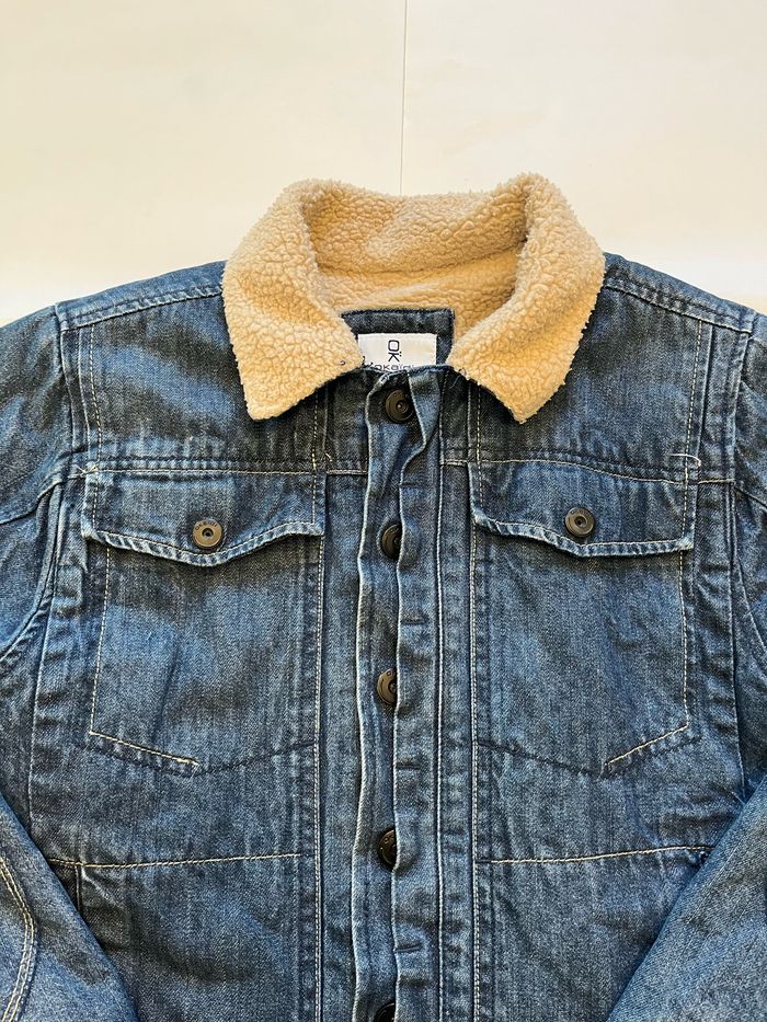 veste en jean en moumoute 14 ans - photo numéro 9