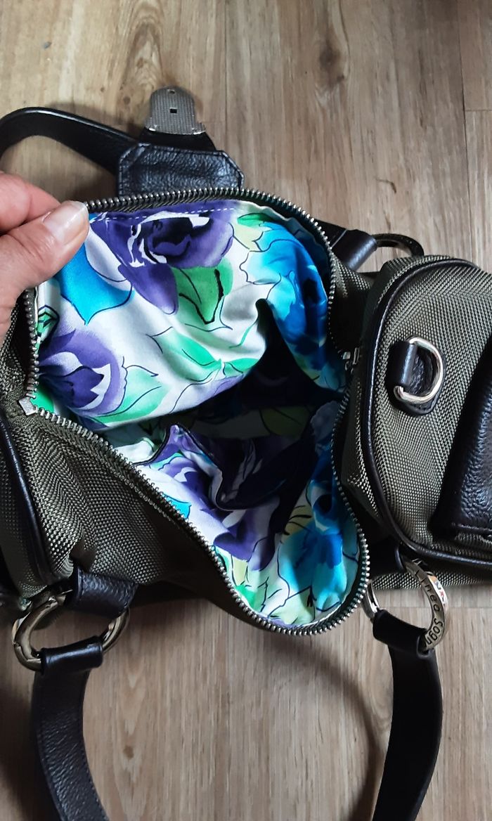 Sac à main Kaki Linea Sogno - photo numéro 7