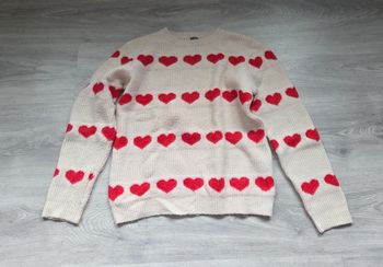 🌸 Beau pull motif cœur 10 ans 🌸