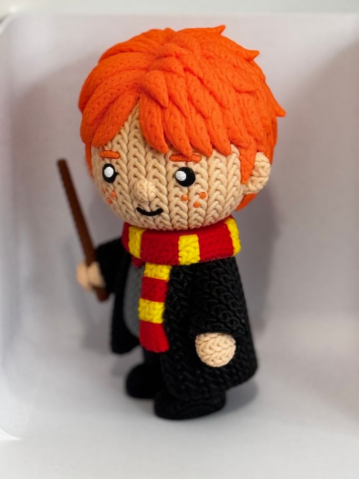 Figurine Ron version tricoté 20 cm - photo numéro 3