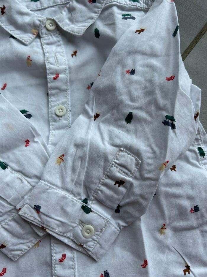 Chemise de Noël garçon 12 mois - photo numéro 5