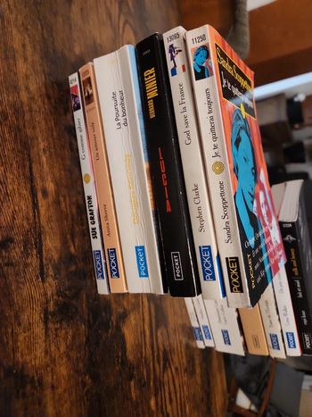 Lot de 6 livres Pocket :