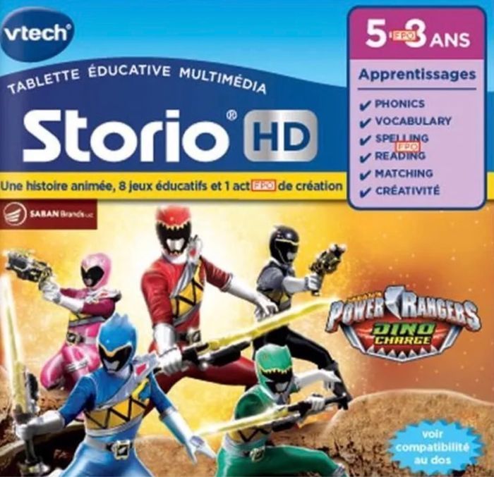 Jeu storio HD, Power Rangers