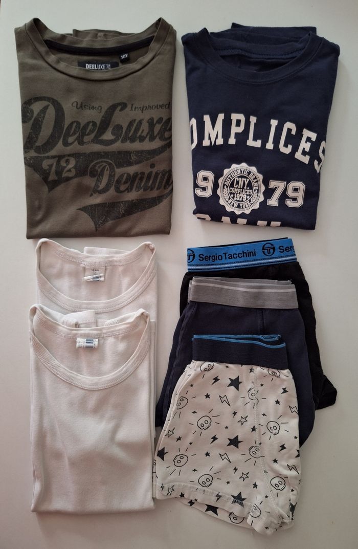Lot de 7 vêtements garçon 10 ans