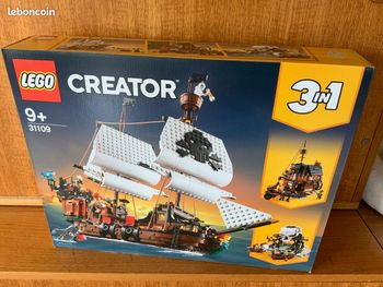 LEGO 31109 BATEAU PIRATE CREATOR 3 EN 1 NEUF
