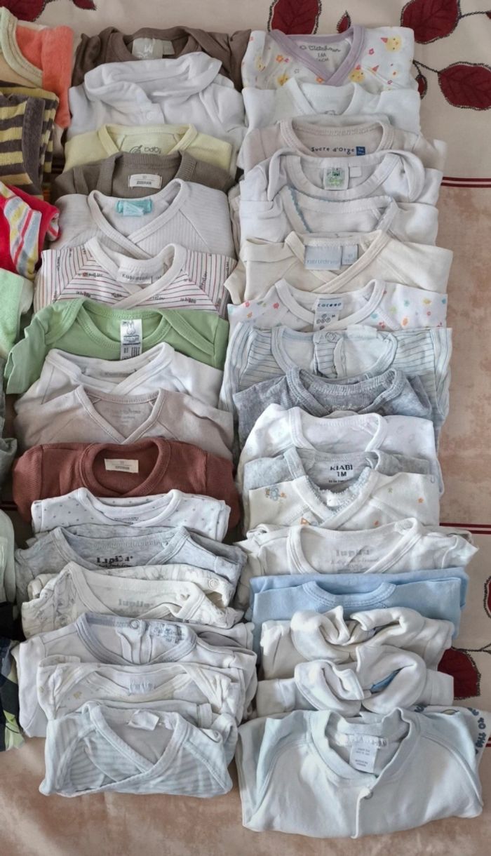 Lot vêtements bébé 1 mois garçon - photo numéro 4