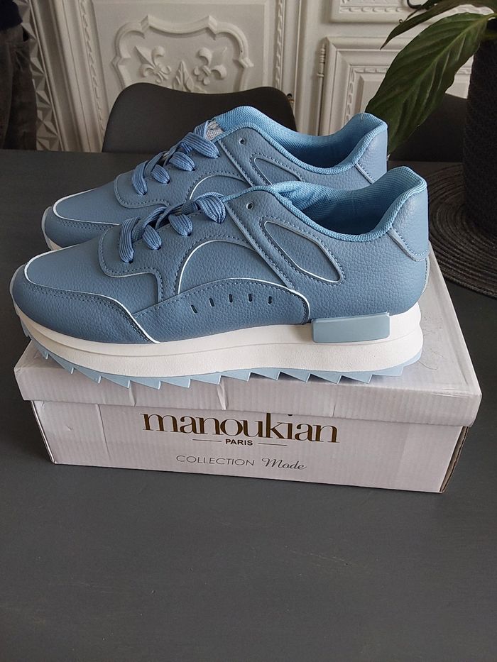 Baskets  Manoukian pour homme ou femme mixte - photo numéro 2