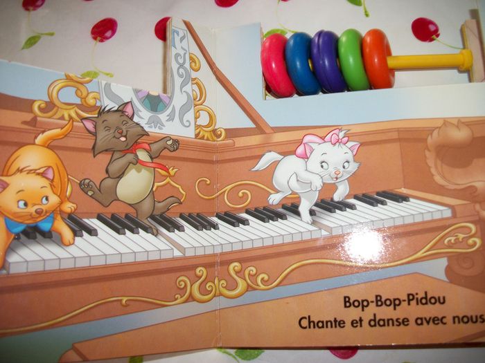 Livre boulier bébé les aristochats disney - photo numéro 3