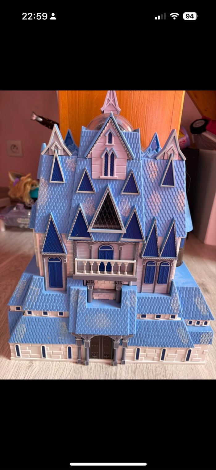 Château arendelle reine des neiges Disney - photo numéro 5