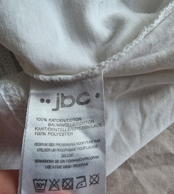 Groggy by JBC T-shirt Coton Blanc - photo numéro 6