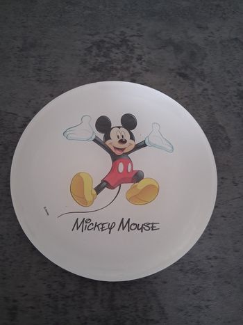 Assiette mickey enfant