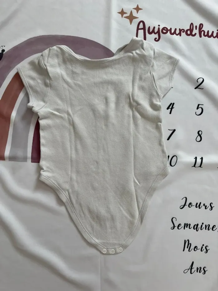 Lot de 4 bodys bébé fille – Disney Baby by Primark – Manches courtes – Marie des Aristochats - photo numéro 6