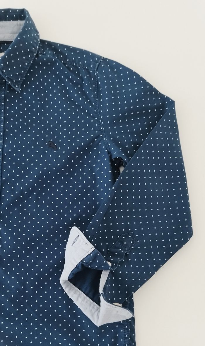 Chemise à pois garçon - photo numéro 2