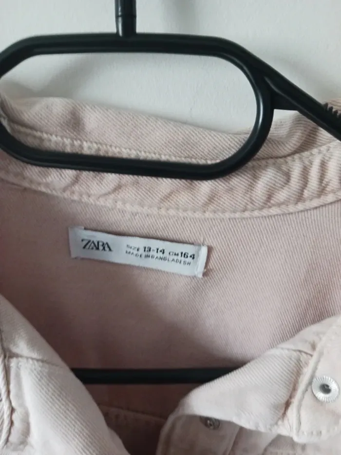 Veste jean fille 13 / 14 ans Zara - photo numéro 3